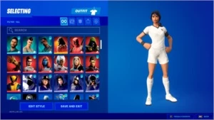 conta fortnite season 3 cap 1 235 skins + 36 jogos na epic.