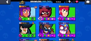 Conta Full Brawlers Brawl Stars