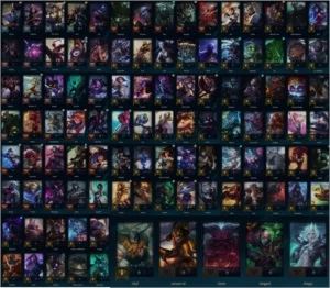 CONTA DE LOL GOLD 4, 62 SKINS, 105 CHAMPS E NÍVEL 300 - League of Legends
