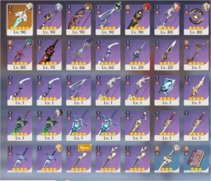 AR 55 DILUC C1/VENTI/ALBEDO/CHILDE/GANYU/KEQUING/ZHONG/JEAN - Genshin Impact