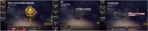 CONTA COMPLETAÇA>PASSE>MUITOS EMOTES>SKINS>PERSONAGENS ETC - Free Fire