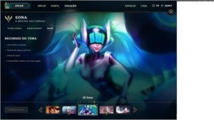 Conta com Skin Riven Season 2 - League of Legends LOL