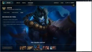 Conta com Skin Riven Season 2 - League of Legends LOL