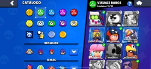 Conta Brawl Stars Com Várias Skins E Personagens