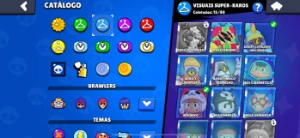 Conta Brawl Stars Com Várias Skins E Personagens