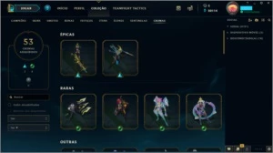 Conta League of Legends Temporada 4 LOL