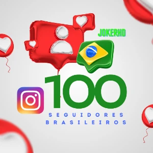 100 Seguidores Reais BR no Instagram com Refil 30 Dias - Redes Sociais