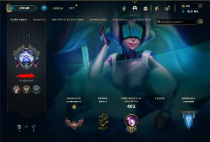 Fullacesso - Conta De 2017 - 85 Skins - Level 316 - 145 Camp - League of Legends LOL