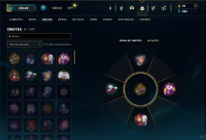 Prata 3 com 50 Champs e 13 Skins - League of Legends LOL