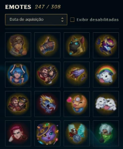 Conta League of Legends com 640 skins (ACESSO TOTAL) LOL