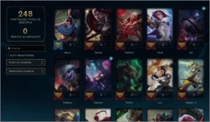 Conta lv 77 com 53 champions e 21 skins (lux elementalist) - League of Legends LOL