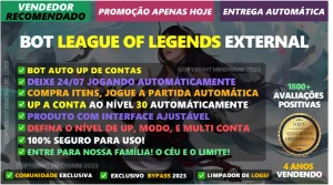 BOT UPAR CONTA DE LOL  24/7 AUTOMÁTICO l League of Legends