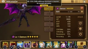 Belzebub (Demon Dark) - Summoners War