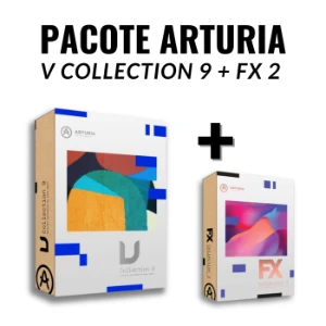 Pacote Arturia V Collection 9 + FX 2 (Versão 2023)