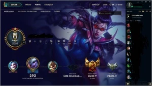 Conta LOL gold V - League of Legends