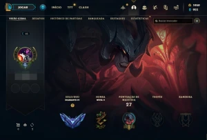 Conta diamante 4 Solo duo - League of Legends LOL