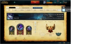 Conta League of Legends Ouro 1 LOL