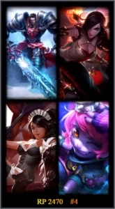 Conta League of Legends Ouro 1 LOL