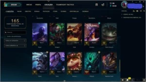 CONTA NVL 138 PLATINA III 58 CHAMPS 13 SKINS POR R$86,99 - League of Legends LOL