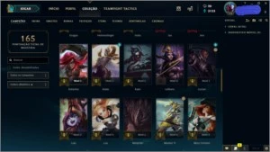 CONTA NVL 138 PLATINA III 58 CHAMPS 13 SKINS POR R$86,99 - League of Legends LOL