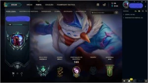 CONTA NVL 138 PLATINA III 58 CHAMPS 13 SKINS POR R$86,99 - League of Legends LOL