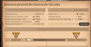 CONTA ALBION com 4 Arma no 120 (+120M Prata) - Albion Online