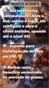 BOT Level 30 League Of Legends (Automatizado) 1KEY (MÊS) LOL