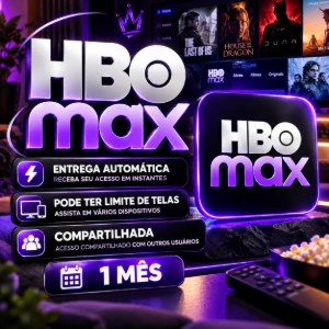 Hbo Max Platinum - Compartilhada [30 Dias] - Assinaturas e Premium