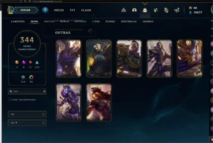 CONTA DE LOL 2015, GOLD 4 TODOS OS CHAMP - League of Legends