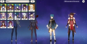 AR25 - Yelan + BIS + Mona C1 + Beidou C6 + Banner garantido - Genshin Impact