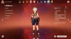Conta Genshin com vários personagens bons - Genshin Impact