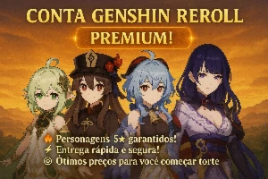 Contas Sortidas De Genshin Impact| Entrega Rapida