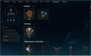 Conta LOL Plat 2 S8 - League of Legends