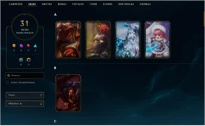 Conta LOL Plat 2 S8 - League of Legends