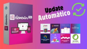 Elementor PRO com update automático + Templates + 7 AddOns - Outros