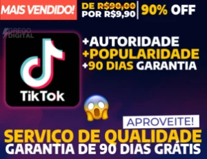 [Promoção] Seguidores para TikTok | Garantia Vitalícia  - Social Media