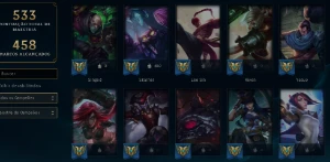 Conta lol ex chall, 5 emote challenger, ryze triunfante, etc - League of Legends
