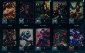 Conta lol ex chall, 5 emote challenger, ryze triunfante, etc - League of Legends
