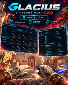 CS2 Cheat Glacius | 30 Dias | Indetectável | Aimbot + Esp - Counter Strike