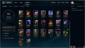 CONTA DIAMANTE 5, 37 CAMPEÕES + ESPÓLIO (MMR ALTO) - League of Legends LOL
