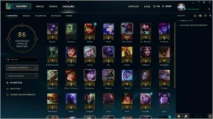 CONTA DIAMANTE 5, 37 CAMPEÕES + ESPÓLIO (MMR ALTO) - League of Legends LOL