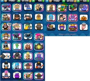 CONTA DE CLASH ROYALE FULL! VEJA DESCRIÇÃO
