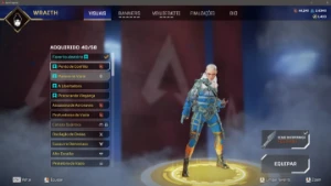 Conta APEX, 2 Heranças, skins raras, wraith voidwalker e + - Apex Legends
