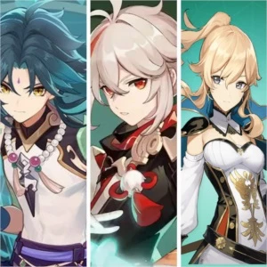 Conta Xiao Kazuha e Jean AR40 - Genshin Impact
