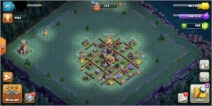 CLASH OF CLASH CV 9 COM 400 GEMAS BARATO - Clash of Clans