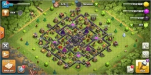 CLASH OF CLASH CV 9 COM 400 GEMAS BARATO - Clash of Clans