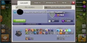 CLASH OF CLASH CV 9 COM 400 GEMAS BARATO - Clash of Clans