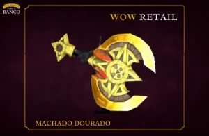 World of Warcraft - Skin de Arma Machado (Transmog) - Blizzard