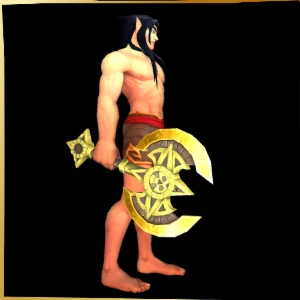 World of Warcraft - Skin de Arma Machado (Transmog) - Blizzard