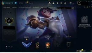 Conta Diamante 1 70% winrate caindo com grão-mestre  lvl 38 - League of Legends LOL